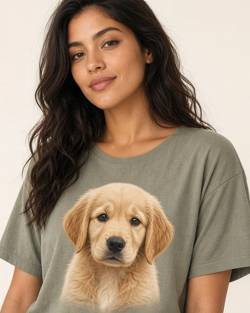 Custom Garment-Dyed Cotton Tee blank