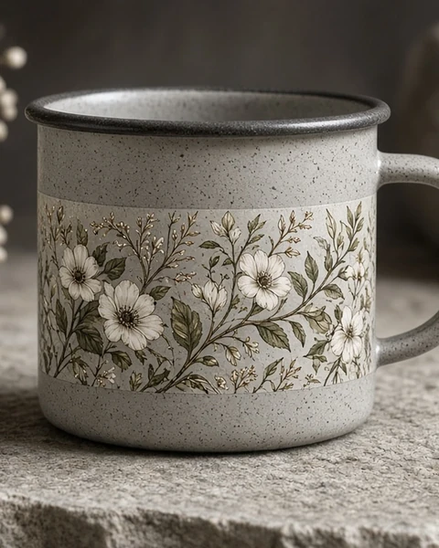 Custom Enamel Mug
