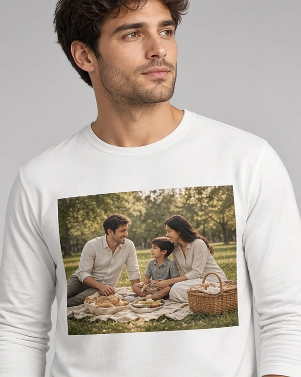 Custom Unisex Long Sleeve Tee blank