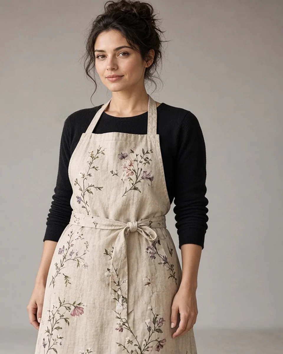 Custom Organic Cotton Apron blank