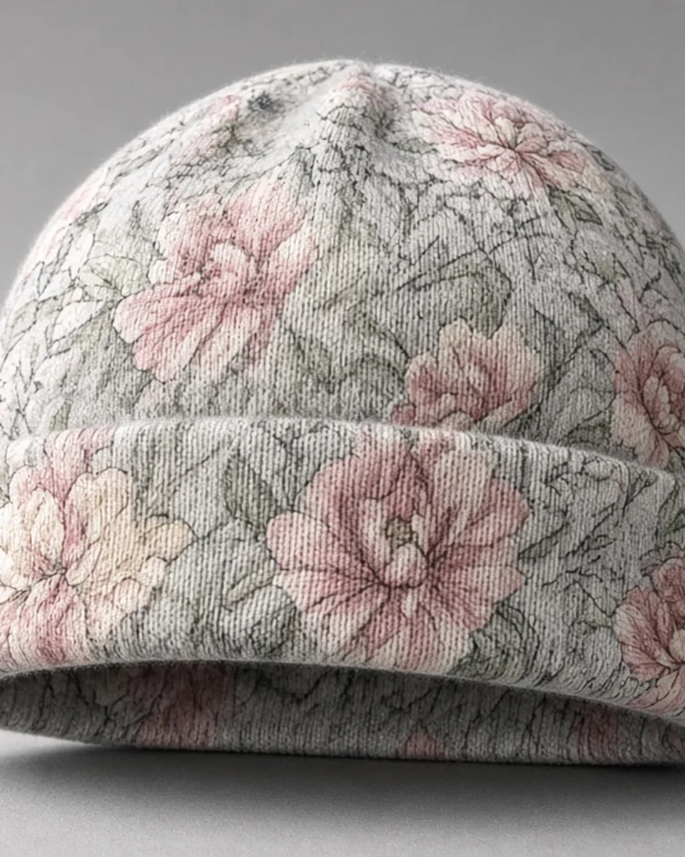 Custom All-Over Print Beanie blank