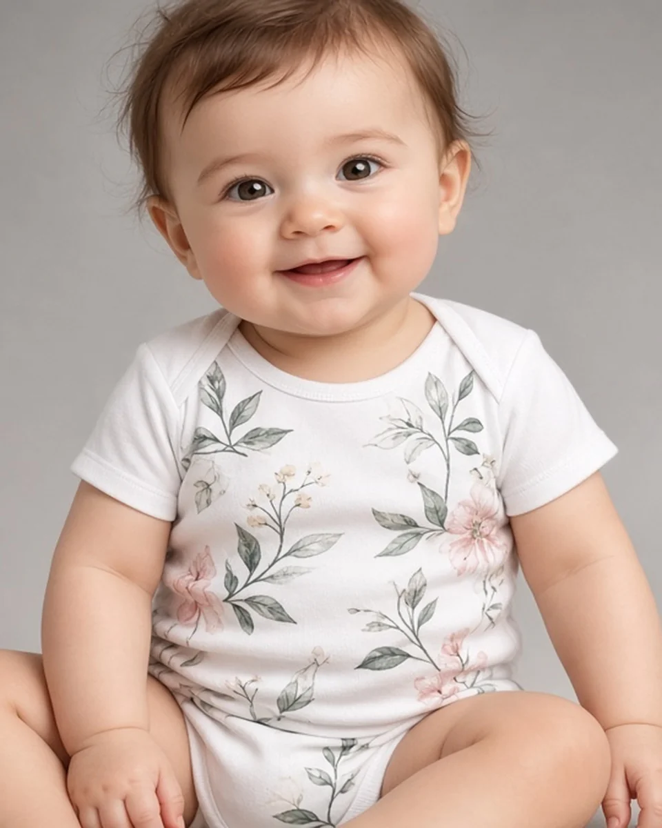 Custom Baby Short Sleeve Onesie blank