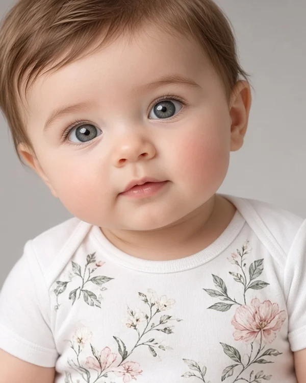 Custom Baby Short Sleeve Bodysuit