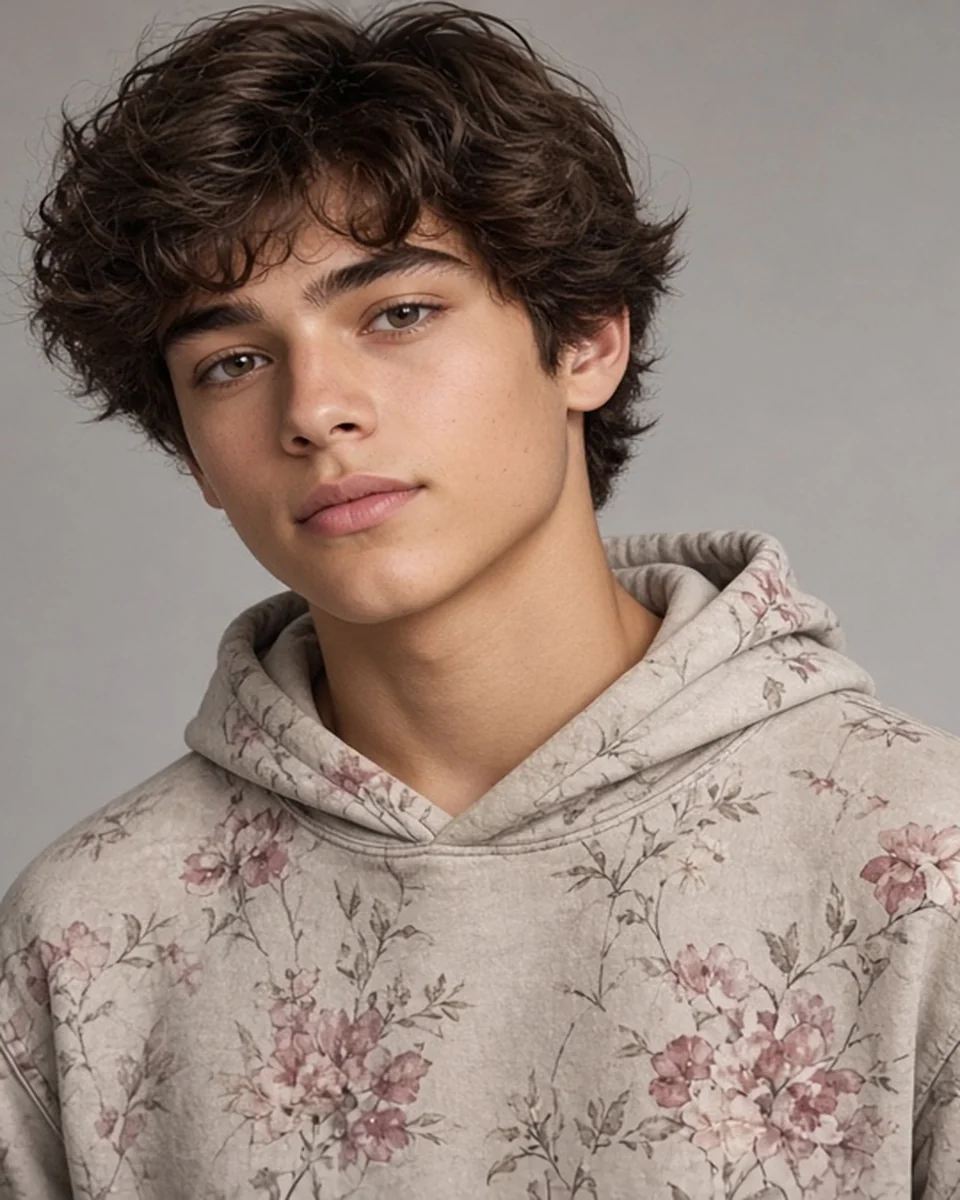 Custom Youth Garment-Dyed Hoodie blank