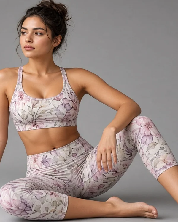 Custom All-Over Print Yoga Capri Leggings