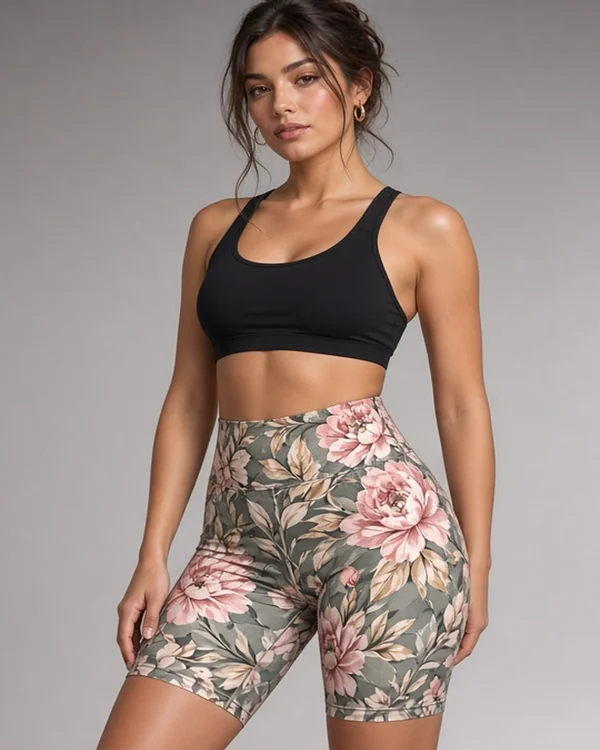 Custom All-Over Print Biker Shorts