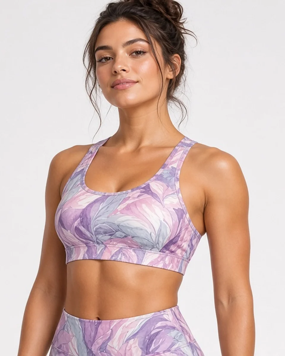 Custom All-Over Print Sports Bra blank