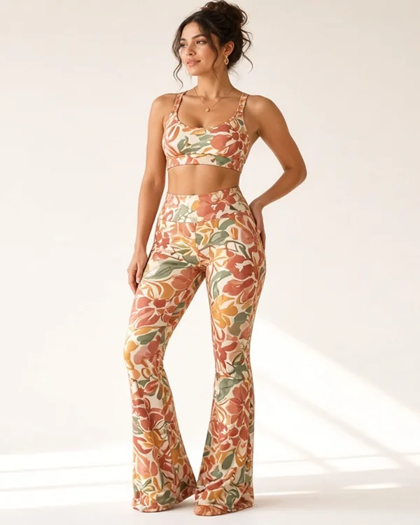 Custom All-Over Print Flare Leggings