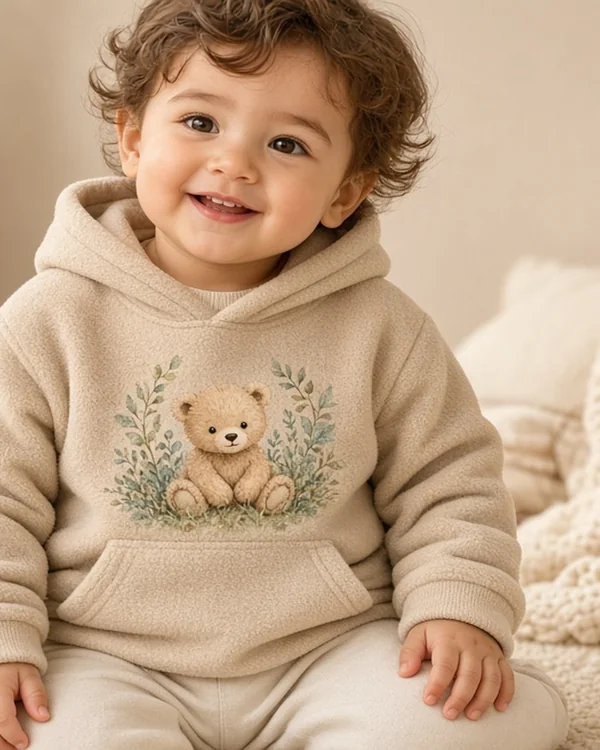 Custom Toddler Pullover Fleece Hoodie