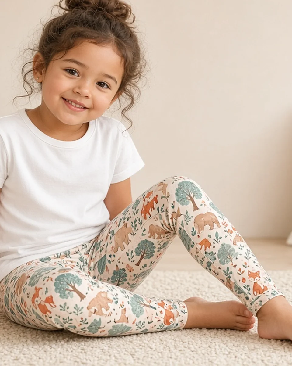 Custom All-Over Print Kids Leggings blank