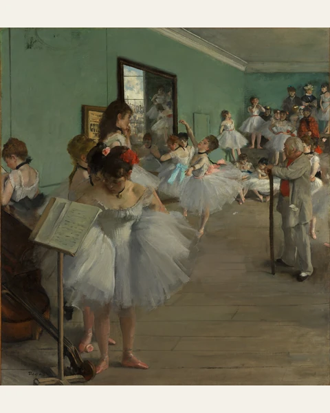 The Dance Class Art Print