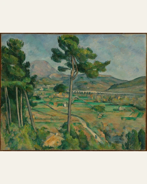 Mont Sainte-Victoire Art Print