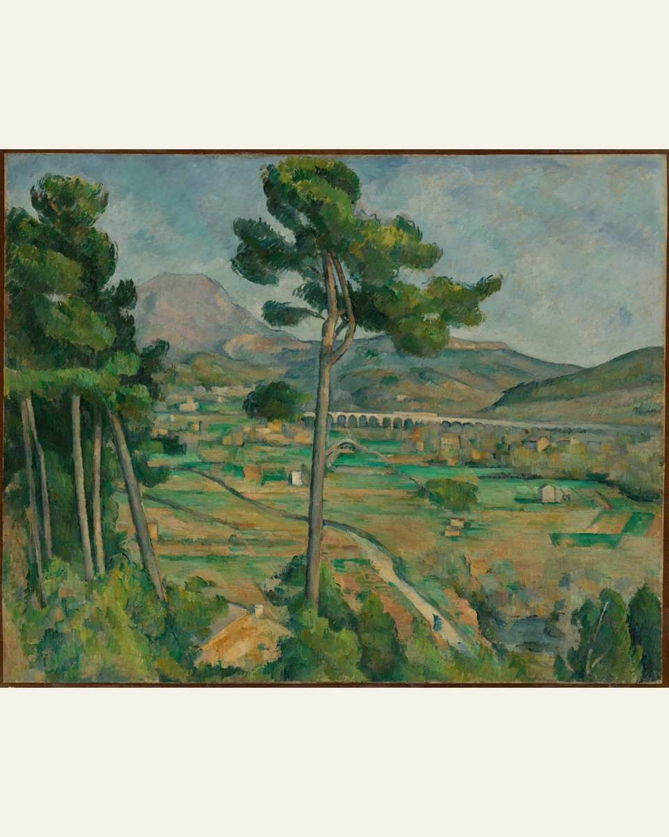 Mont Sainte-Victoire Art Print