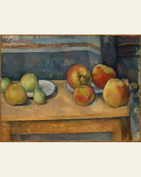 Still Life with Apples and Pears Art Print