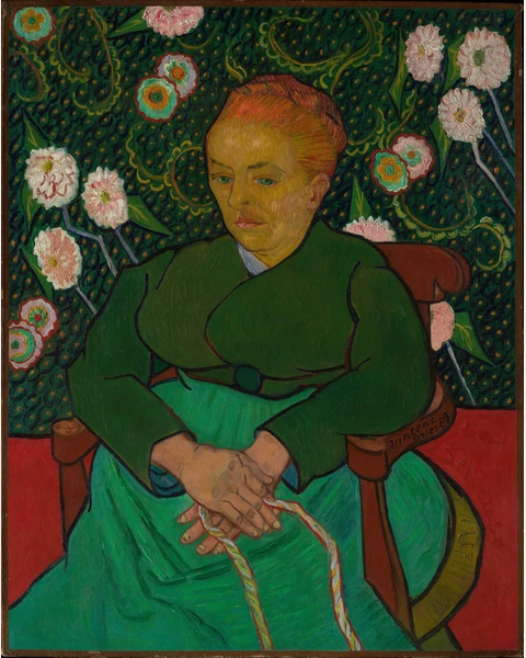 La Berceuse (Woman Rocking a Cradle Art Print