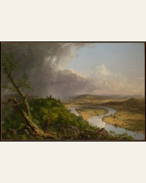 The Oxbow Art Print