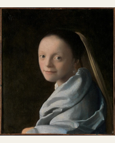 Study of a Young Woman Art Print