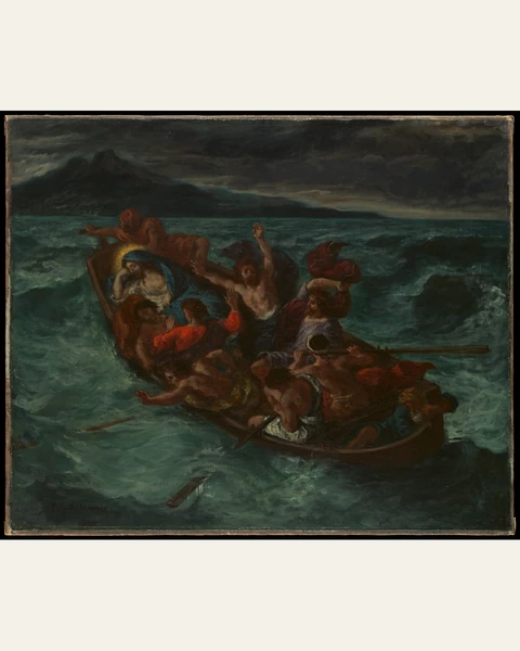 Christ Asleep during the Tempest Art Print