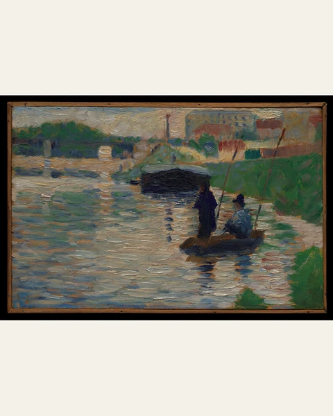 View of the Seine Art Print