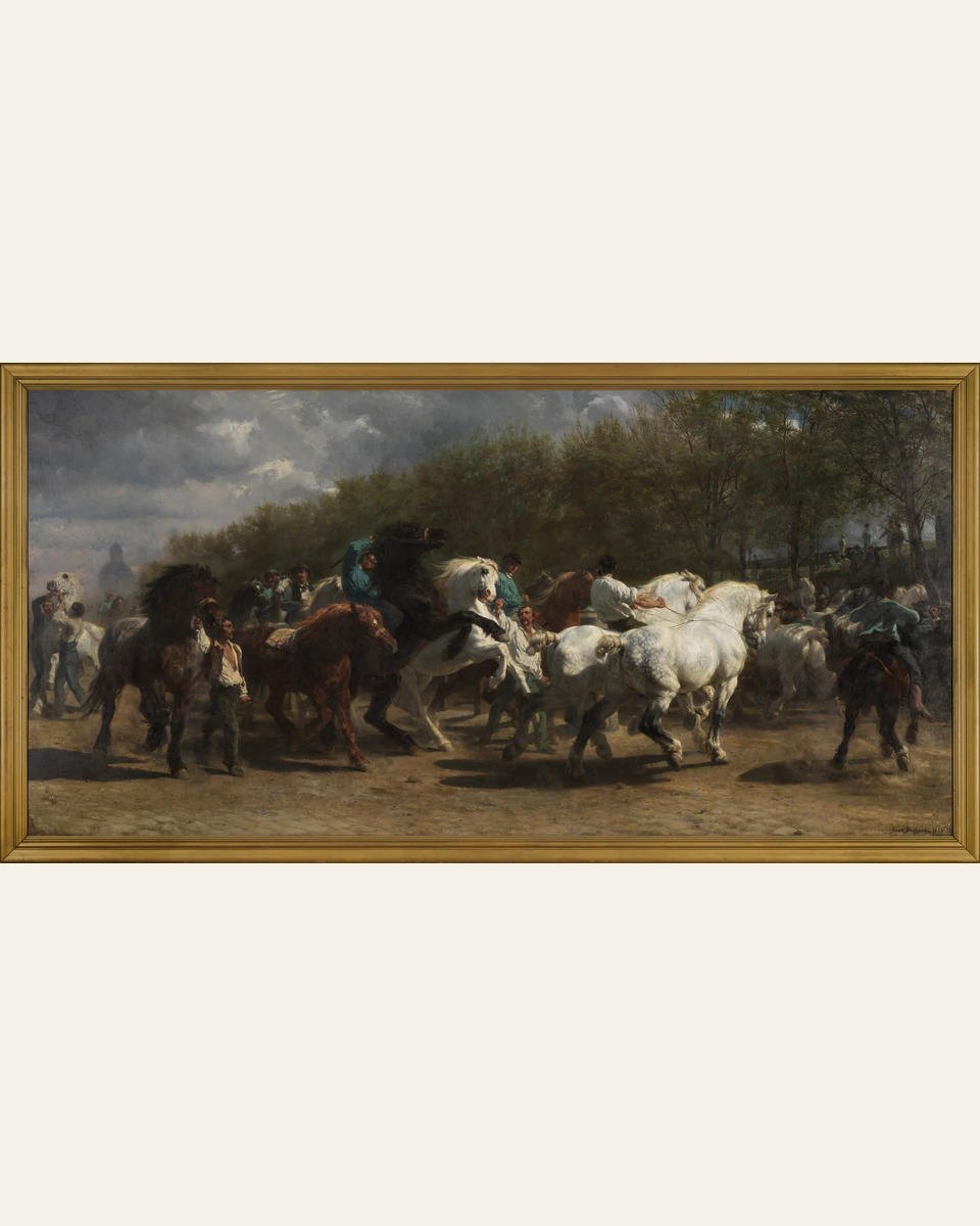The Horse Fair Art Print