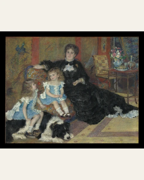 Madame Georges Charpentier and Her Children Art Print