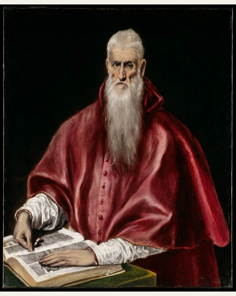 Saint Jerome as Scholar Art Print