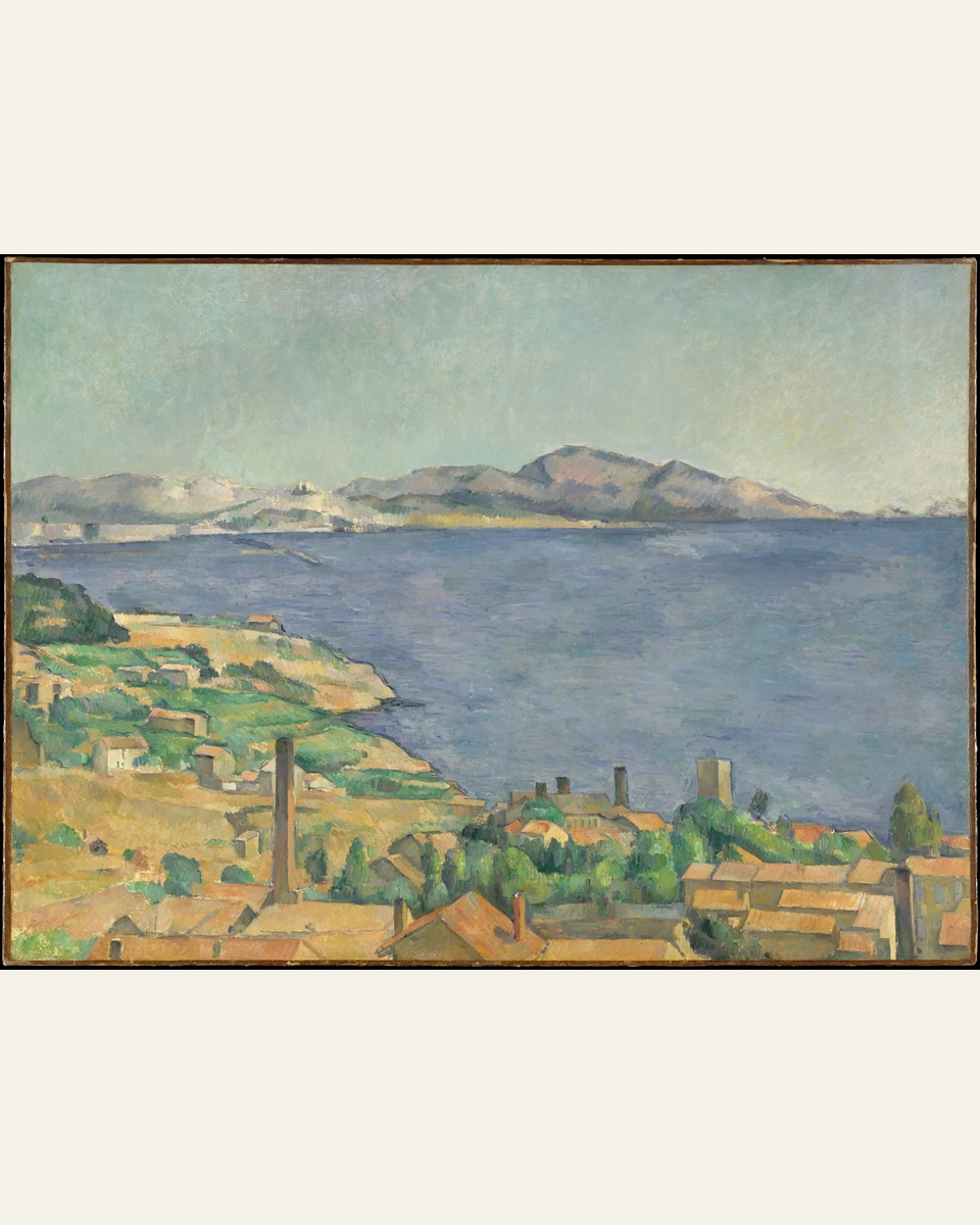 The Gulf of Marseilles Seen from L'Estaque Art Print