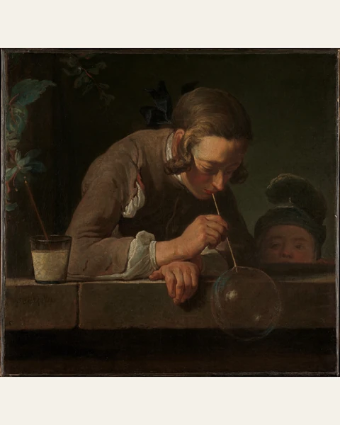 Soap Bubbles Art Print