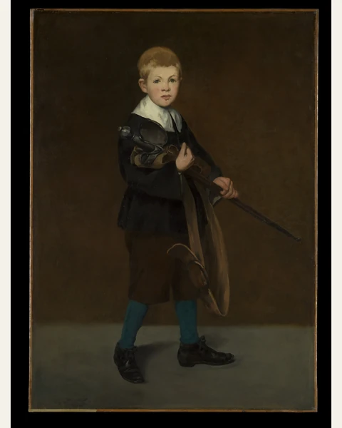 Boy with a Sword Art Print