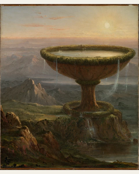The Titan's Goblet Art Print