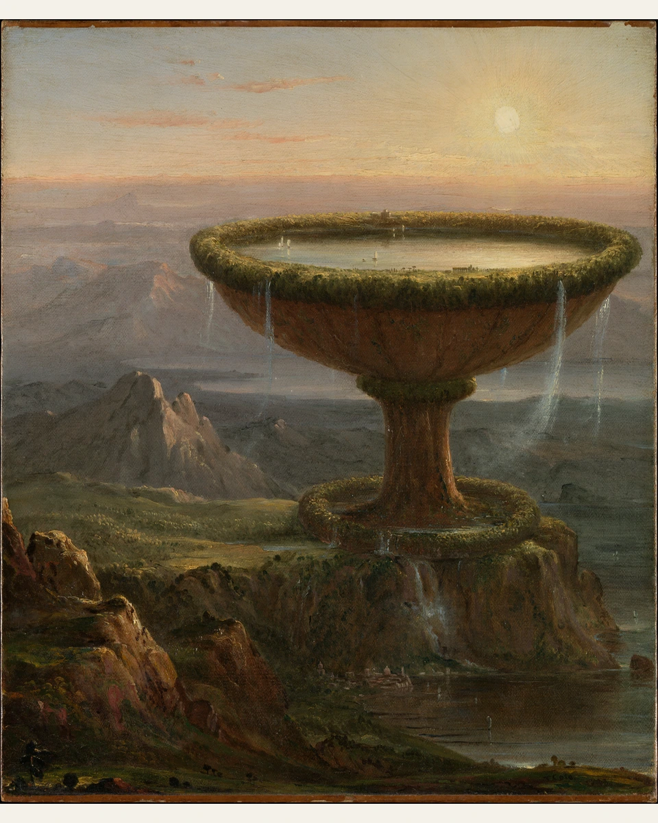The Titan's Goblet Art Print