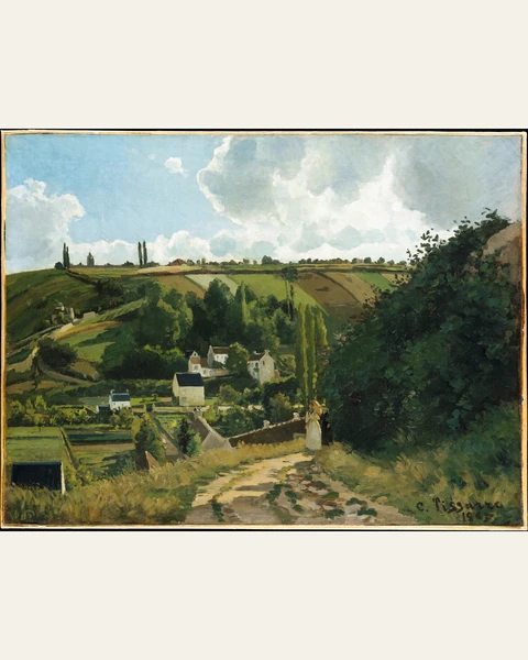 Jalais Hill, Pontoise Art Print