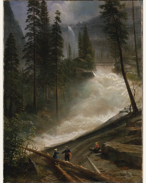 Nevada Falls, Yosemite Art Print