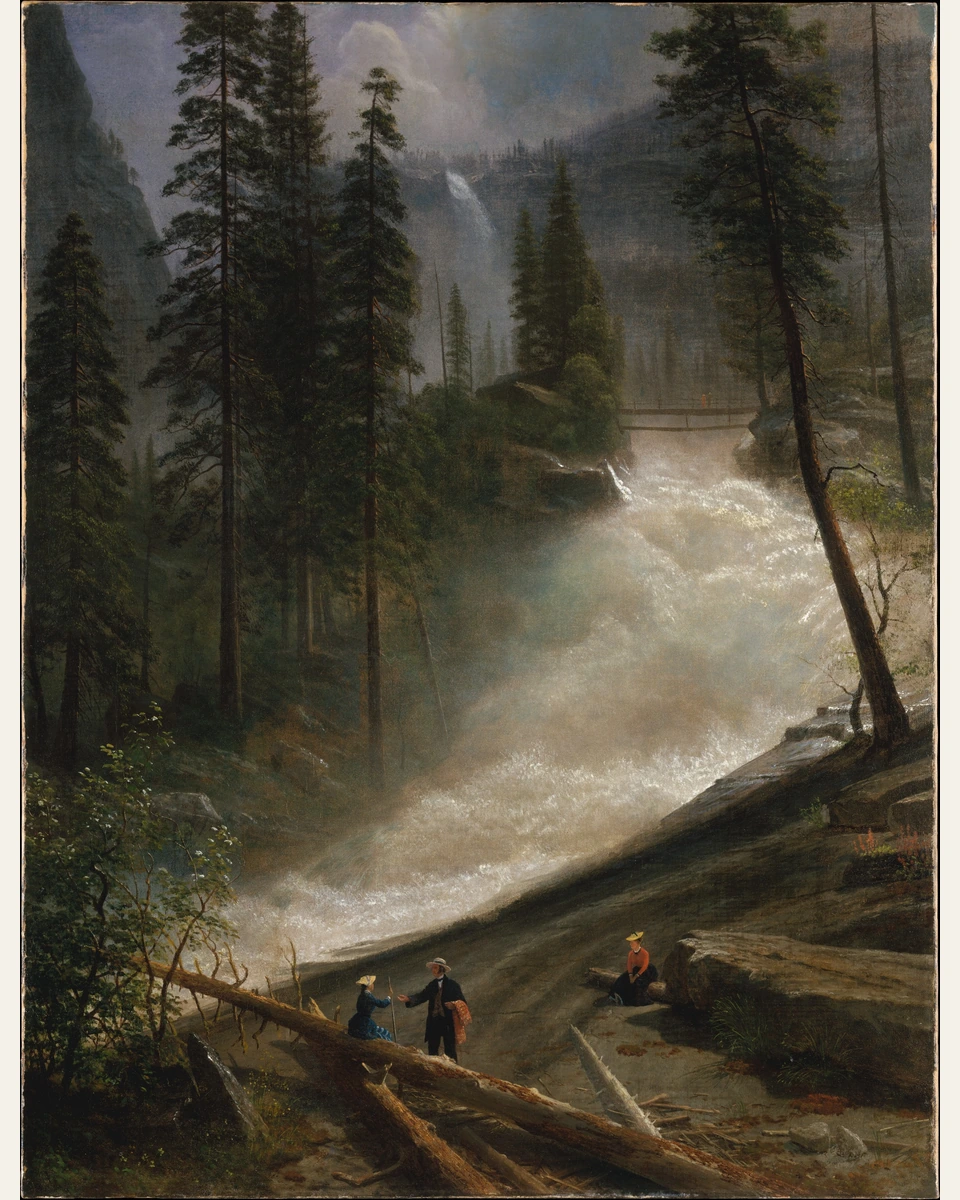 Nevada Falls, Yosemite Art Print