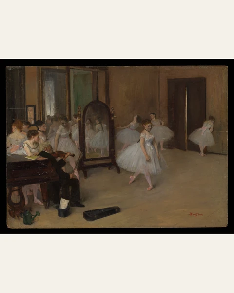 The Dancing Class Art Print