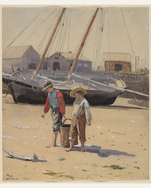 A Basket of Clams Art Print