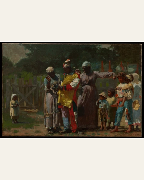 Dressing for the Carnival Art Print