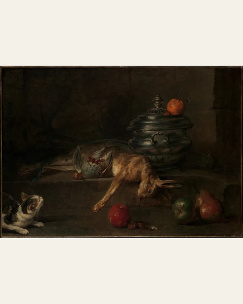 The Silver Tureen Art Print