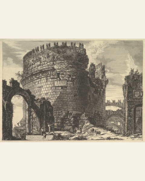 Tomb of Caecilia Metella Art Print